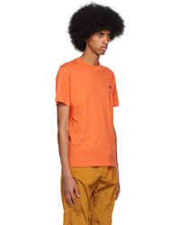 Stone Island Orange 23757 T Shirt