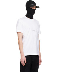 Givenchy White Slim T Shirt