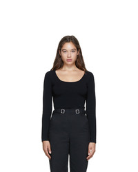 Proenza Schouler Black Compact Knit T Shirt