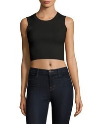 Theory Milotaly Rib Knit Cropped Top