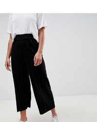 Asos Petite Asos Design Petite Knitted Culottes With Deep Rib