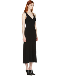 Calvin Klein Collection Black Knit Escot Dress