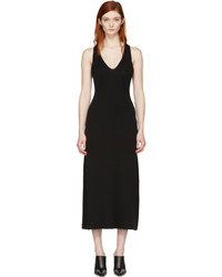 Calvin Klein Collection Black Knit Escot Dress