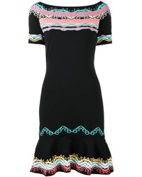 Peter Pilotto Knitted Jacquard Mini Dress