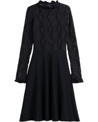 See by Chloe See By Chlo Cotton Patterned Knit Dress