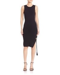 JONATHAN SIMKHAI Solid Knit Sleeveless Dress