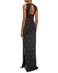 St. John Collection Shimmer Milano Knit Sequined Gown