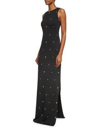 St. John Collection Shimmer Milano Knit Sequined Gown