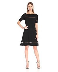Yoana Baraschi Mirage Knitted Fit And Flare Dress