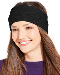 Charter Club Cashmere Cable Knit Headband