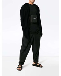 Rick Owens Knitted Cashmere Hooded Cardigan