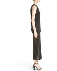 Diane von Furstenberg Tiered Knit Maxi Dress