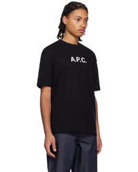 A.P.C. Black Moran T Shirt