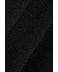 Dion Lee Ribbed Knit Midi Dress Black