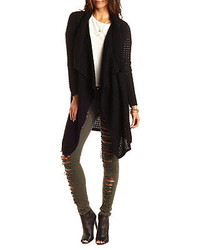 Charlotte Russe Cascade Duster Cardigan Sweater