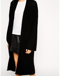 Asos Collection Wide Sleeve Cardigan In Midi Length