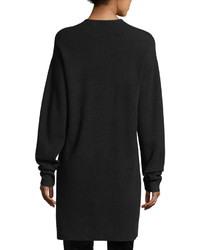 Diane von Furstenberg Long Sleeve Open Front Knit Cashmere Cardigan Sweater