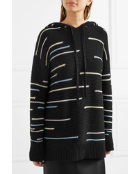 Victor Glemaud Oversized Cotton And Cashmere Blend Hooded Sweater