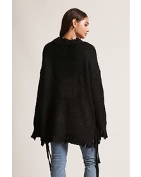 Forever 21 Oversized Purl Knit Sweater