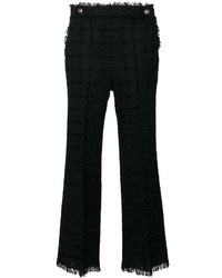 MSGM Tweed Knit Trousers