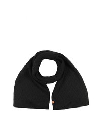 Frye Cable Knit Scarf In Black At Nordstrom