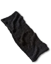 Merona Chunky Knit Infinity Scarf Black