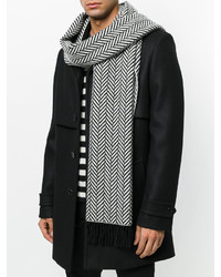 Saint Laurent Chunky Knitted Scarf