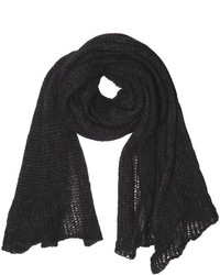 Isabel Benenato Open Weave Wool Knit Scarf