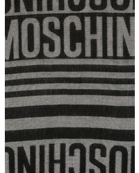 Moschino Jacquard Logo Scarf