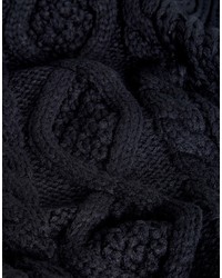 Diesel Knitted Cable Scarf