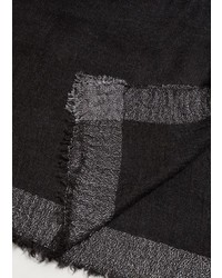 Violeta BY MANGO Metallic Effect Knit Scarf