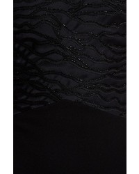 Jason Wu Embroidered Crepe Ponte Knit Sheath Dress