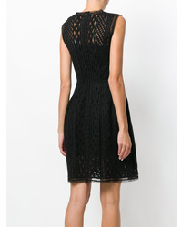Ermanno Scervino Embroidered Fitted Dress