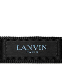 Lanvin 5cm Grosgrain Trimmed Knitted Silk Tie