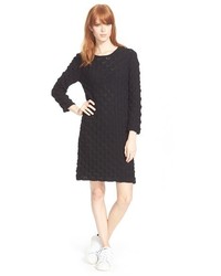 Black Knit Sweater Dress