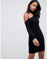 ASOS DESIGN Cut Out Detail Knitted Mini Dress