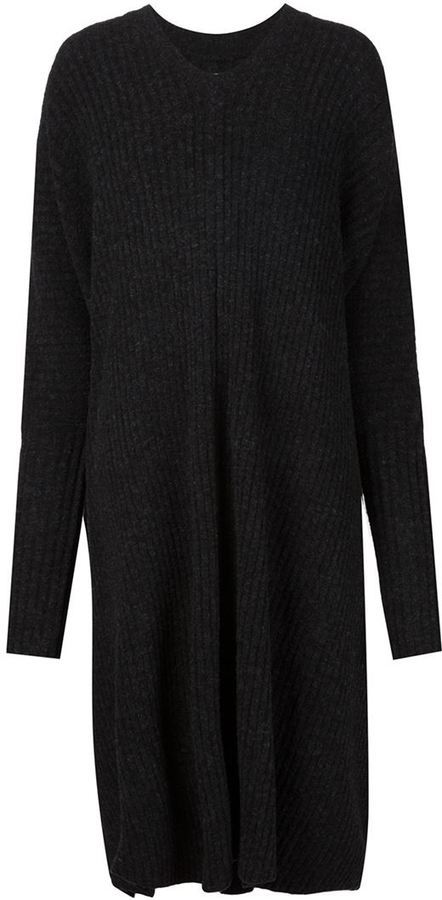 Uma Wang Ribbed Sweater Dress, $1,620 | farfetch.com | Lookastic