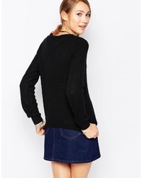 Ichi Open Knit Sweater