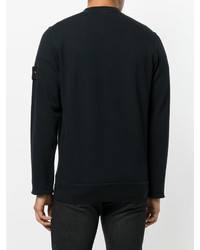 Stone Island Fitted Knitted Sweatshirt