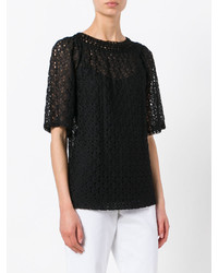 Missoni Crochet Knit Shortsleeved T Shirt