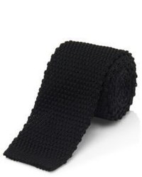 Hugo Boss 5 Cm Knit Tie Skinny Solid Knit Italian Cotton Tie One Size Blue