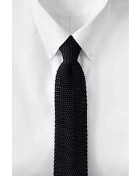 Classic Silk Knit Necktie Whitexl