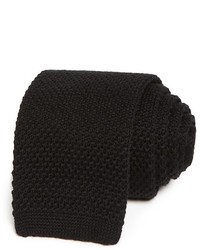 The Store At Bloomingdales Solid Knit Skinny Tie