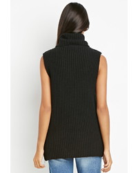 Forever 21 Contemporary Zippered Turtleneck Tunic