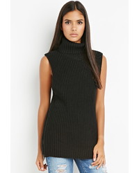 Forever 21 Contemporary Zippered Turtleneck Tunic