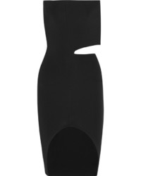 Stella McCartney Cutout Stretch Knit Tunic Black