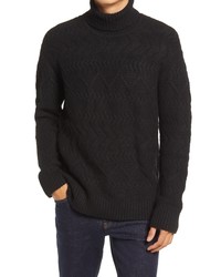 Nn07 Bert Roll Neck Sweater