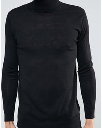 Weekday Connor Roll Neck Sweater Merino Knit