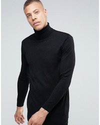 Weekday Connor Roll Neck Sweater Merino Knit