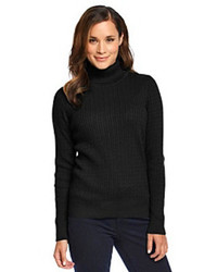 Jeanne Pierre Long Sleeve Turtleneck Sweater